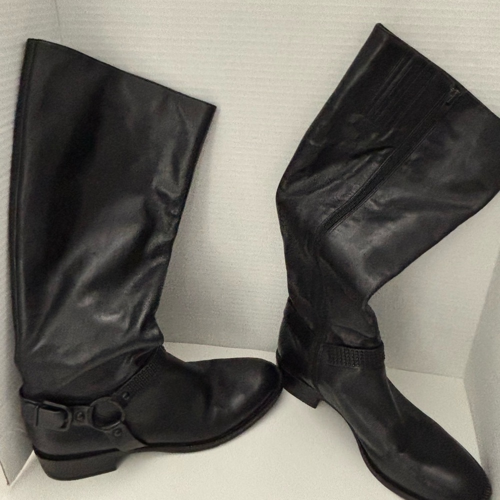 Via Spiga Leather Knee-High Boots Size 9